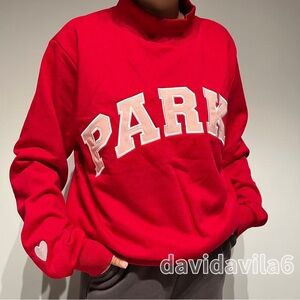 PARKE ❤️ Women's Red Sweatshirt